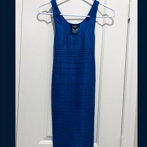 Blue Mini Bebe Dress - P/S